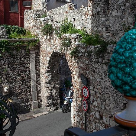 Appartamento Casa Rosa Taormina Esterno foto